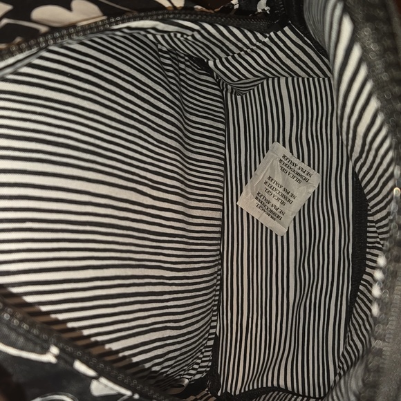 Brighton NWOT Black and White Heart Backpack - Picture 5 of 6